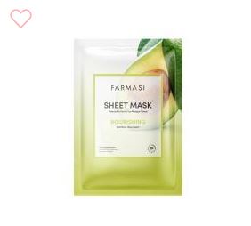 👉 ✅ Farmasi – Tápláló textil maszk, Kód 1001116 🛒