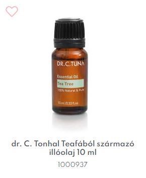 🌟  Farmasi - Dr. C. Tuna Teafából származó illóolaj 10 ml Kód 1000937  🛒 
